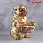 Archies Cute Puppy Metal Basket